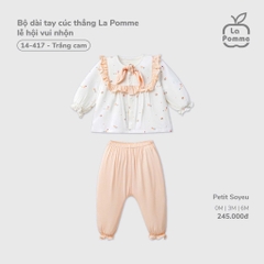 Bộ dài tay cúc thẳng La Pomme lễ hội vui nhộn