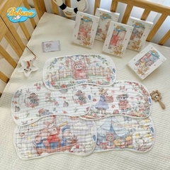 Gối xô 12 lớp hoạ tiết cổ tích xuất Hàn