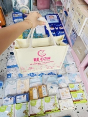 Túi cói dễ thương logo Bé Con