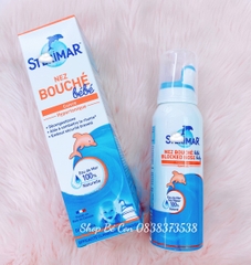 Xịt mũi muối biển STERIMAR Pháp cá heo cam
