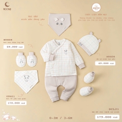 Bộ dài tay cài lệch DCL21