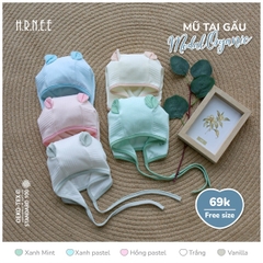 Mũ tai gấu Modal Organic