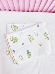 Khăn tắm cotton in hình xuất Nhật 90x90