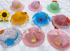 Nón hoạ tiết cho bé