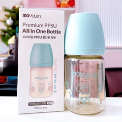 Bình Sữa Moyuum Hoạ Tiết Baby 170ml