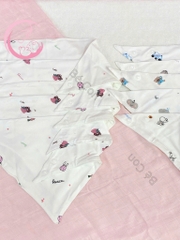 Set 5 yếm tam giác sợi tre Avaler