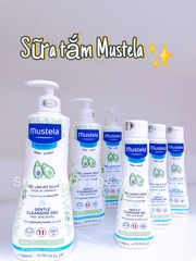Gel tắm gội da thường Mustela 200ml