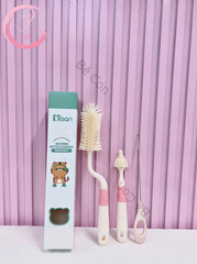 Cọ rửa bình silicon Misan 3 chi tiết