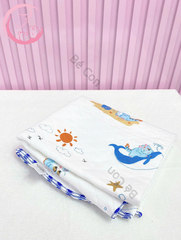 Khăn tắm cotton in hình xuất Nhật 90x90
