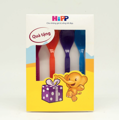 Bộ 4 thìa ăn dặm HiPP nhập khẩu Đức