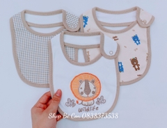 Set 3 yếm Kids center