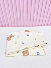 Khăn tắm cotton in hình xuất Nhật 90x90