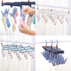 Móc nhựa gấp gọn 29 kẹp