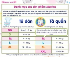 Tã quần Merries size M