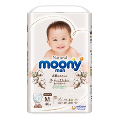 Tã quần Moony Natural size M