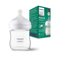 Bình sữa thủy tinh Philips Avent mô phỏng tự nhiên 120ml