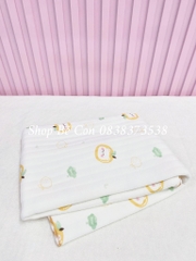 Khăn tắm cotton in hình xuất Nhật 90x90