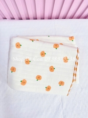 Khăn tắm cotton in hình xuất Nhật 90x90