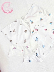 Set 5 yếm tam giác sợi tre Avaler