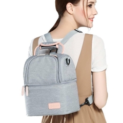 Balo giữ nhiệt Vcool- xám