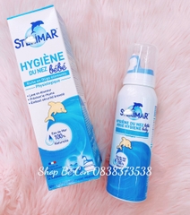 Xịt mũi muối biển STERIMAR Pháp cá heo Vàng