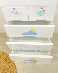 Tủ Sasa 5 tầng mẫu mới ( Lion)