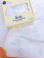 Set 5 khăn sữa sợi tre B&M Hàn Quốc