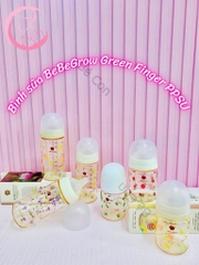 Bình sữa BeBeGrow Green Finger PPSU