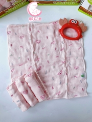 Set 6 khăn sữa sợi tre Mipbi