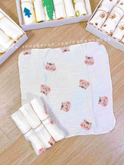 Hộp 6 Khăn sữa Muslin Boona