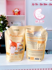 Nước xả vải sơ sinh chiết xuất thảo mộc tự nhiên K- Mom Hàn Quốc dạng túi 1300ml