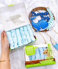 Set 6 khăn sữa sợi tre Mipbi