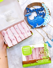 Set 6 khăn sữa sợi tre Mipbi