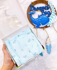 Khăn Mipbi sợi tre 90x90