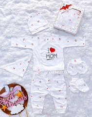 Set hộp quà body cài lệch Moon