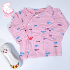 Áo cài lệch Bexiu dài