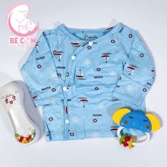 Áo cài lệch Bexiu dài