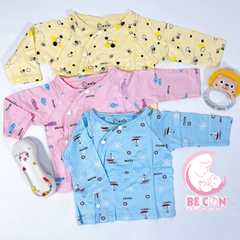 Áo cài lệch Bexiu dài