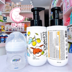 Nước Rửa Bình Thuần Chay Lalabebe K-mom 500ml