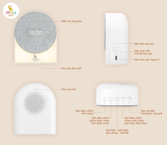 Máy tạo tiếng ồn trắng 4 trong 1 Moaz BéBé MB – 106