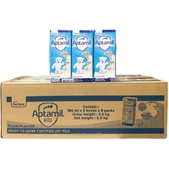 Sữa Công Thức Dinh Dưỡng Pha Sẵn Aptamil Kid 180ml