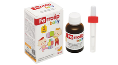 Ferrolip Baby - Bổ sung sắt hữu cơ cho bé sơ sinh dạng nhỏ giọt