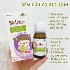Biolizin Siro Tăng Cường Sức Đề Kháng (50ml)