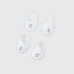 Set bao tay chân La Pomme mềm mịn đón con yêu - xanh