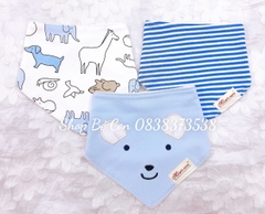 Set 3 yếm tam giác Momcare