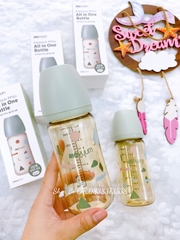 Bình sữa Moyuum hoạ tiết mây