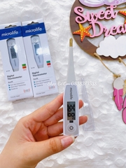 Nhiệt Kế Điện Tử Microlife MT550 Dạng Bút (Theo dõi thân nhiệt trong gia đình- báo sốt 10s)