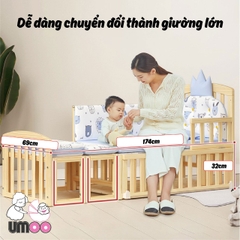 Củi gỗ đa năng trơn Umoo UM 08136