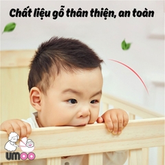 Củi gỗ đa năng trơn Umoo UM 08136