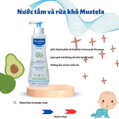 Nước tắm và rửa khô 300ml Mustela